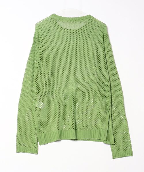 「select MOCA」 長袖ニット M グリーン レディース_画像2