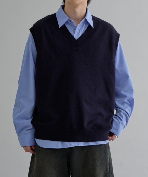 STUDIOUS ベスト ジレ 「STUDIOUS×CITY TOKYO」AUTHENTIC