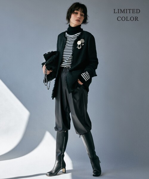 「ICB」 長(zhǎng)袖カットソー SMALL ブラック レディース