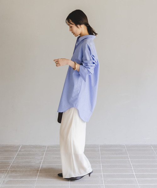 NOBLE（ノーブル） スカート 「追加3」キュプラナローAラインスカート