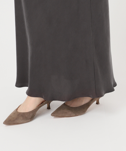 NOBLE（ノーブル） スカート 「追加3」キュプラナローAラインスカート