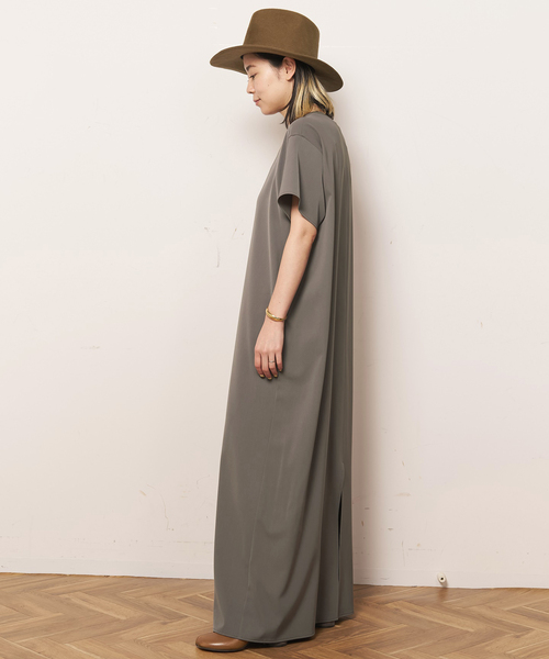 AP STUDIO リラクシング　ワンピース　黒　ブラック　サイズ36 中古・古着通販】AP STUDIO (エーピーストゥディオ) NEW