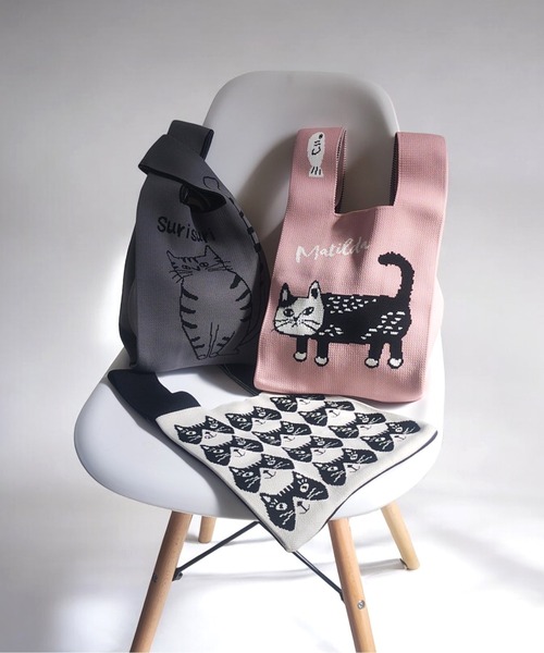 BACKYARD FAMILY（バックヤードファミリー） トートバッグ ニット