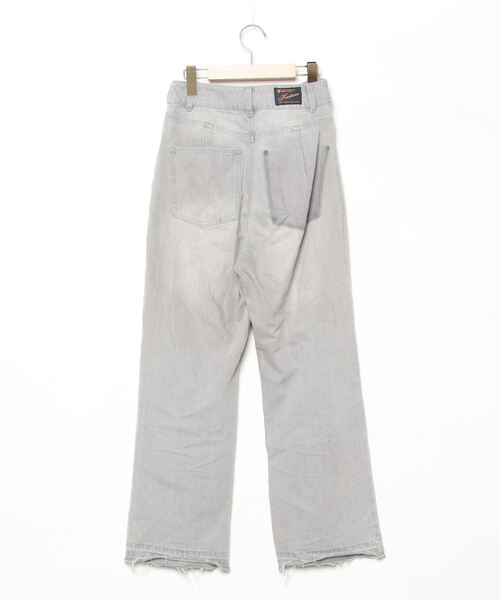 「Kastane」 加工デニムパンツ 1 グレー レディース