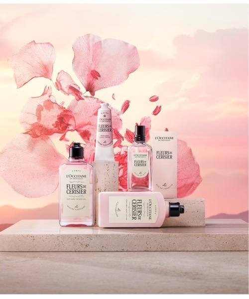 L'Occitane フルール・ド・セリゼ 5点セット L'OCCITANE（ロクシタン） コスメセット コフレ フルールドスリジエ