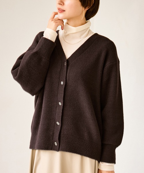 【JUSGLITTY】 スフレカーディガン JUSGLITTY(ジャスグリッティー)の「スフレショートカーデ」 - PARTE