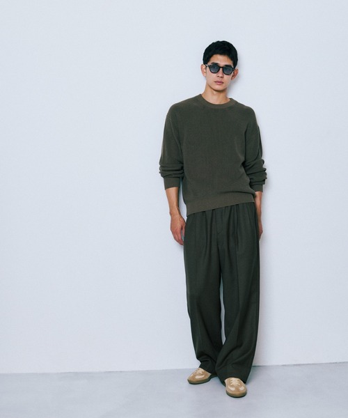 NANO universe（ナノ・ユニバース） セーター ニット マーセライズ