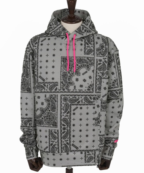 felkod（フィルコッド） パーカー mpa3927-Bandana Cardboard Knit Zip 