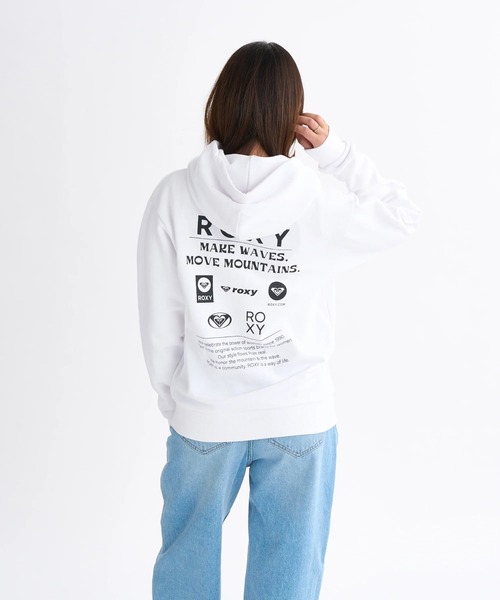 ROXY（ロキシー） パーカー HISTORICAL LOGO ZIP /ロキシーロゴバック