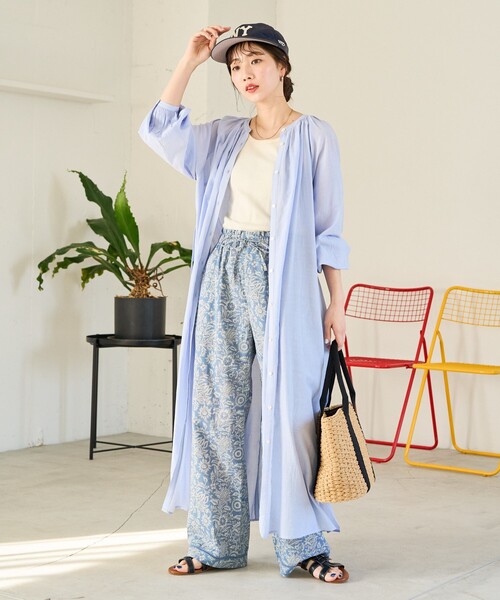 プリーツプリーズ　パステルグリーン　イージーパンツ　ストレート　極美品 PLEATS PLEASE ISSEI MIYAKE パンツ パステルグリーン