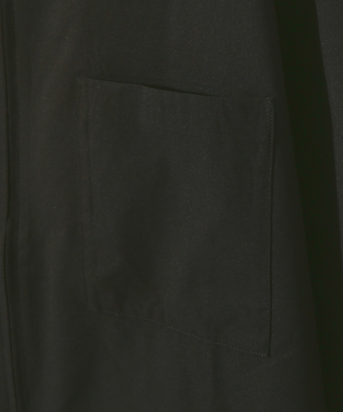 「AH ABAHOUSE」 半袖シャツ 48 グレイッシュベージュ メンズ_画像6