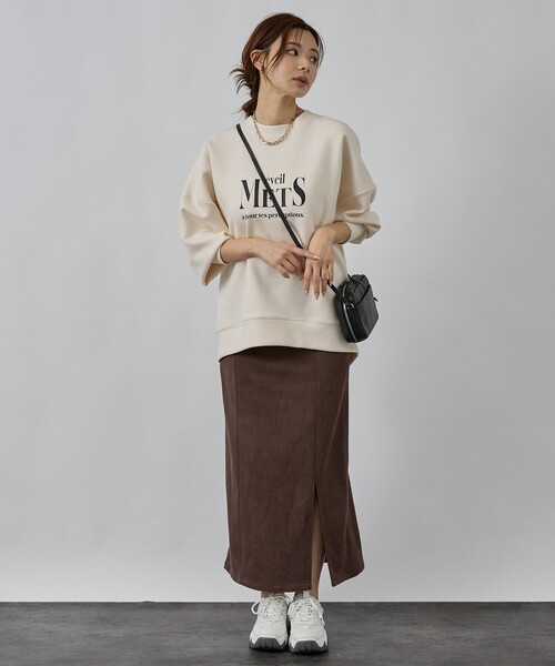abahouse mavie（アバハウスマヴィ） トレーナー スウェット シルキー