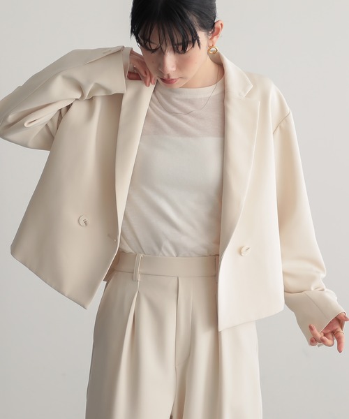 for/c（フォーシー） ジャケット テーラードジャケット 「セットアップ