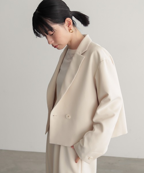 for/c（フォーシー） ジャケット テーラードジャケット 「セットアップ