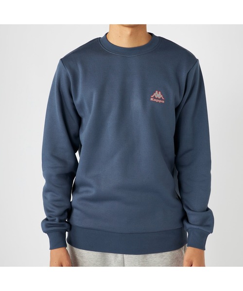 Kappa（カッパ） トレーナー スウェット 軽量 裏起毛 クルーネック