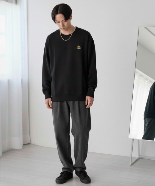 Kappa（カッパ） トレーナー スウェット 裏起毛 スウェット 軽量 裏