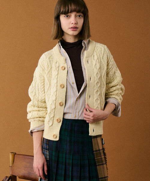 James Charlotte（ジェームスシャルロット） カーディガン | ウール