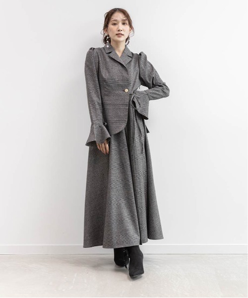 RANDA（ランダ） ワンピース テーラードカラーワンピース : ZOZOTOWN