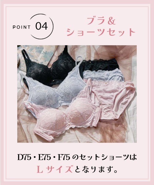 northerly（ノーザリー） ブラジャー ショーツセット 新フィット