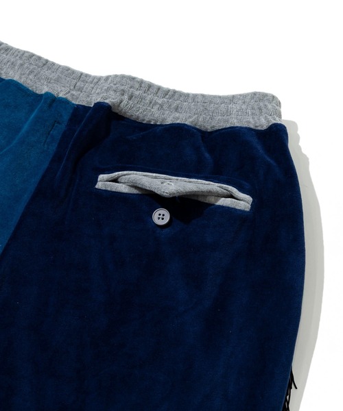 go slow caravan（ゴースローキャラバン） パンツ ベロア クレイジー