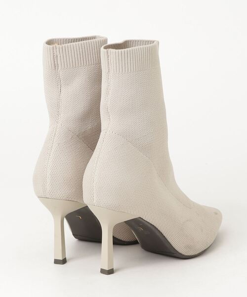 「RANDA」 ショートブーツ L ベージュ レディース_画像2