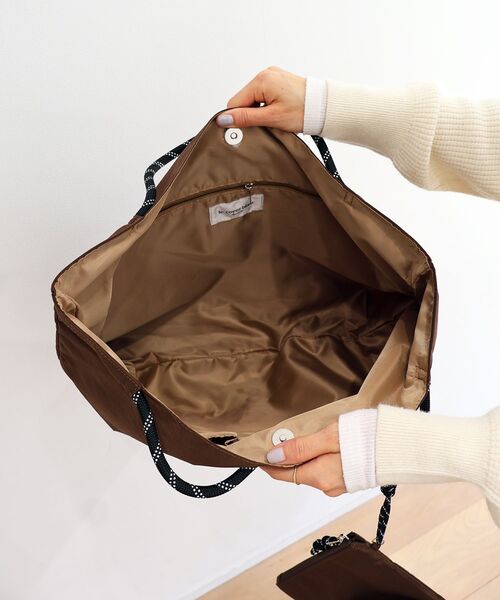 トートバッグ 「撥水」ナイロンパッカブルトート レディースの画像