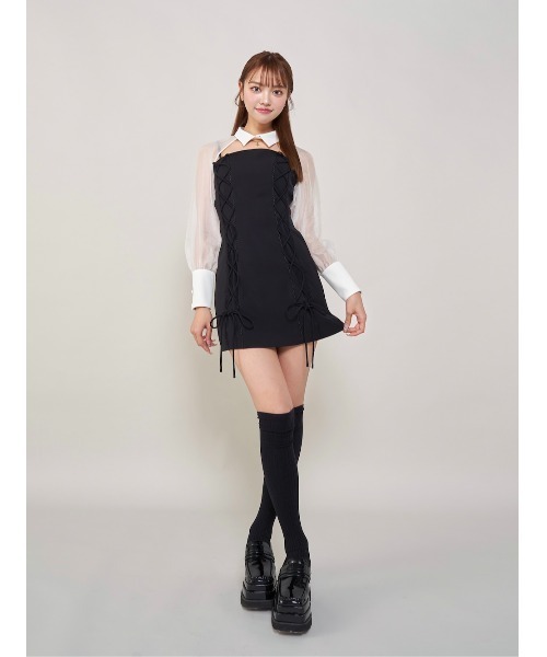 「Darich」 キャミソールワンピース - ピンク レディース_画像2