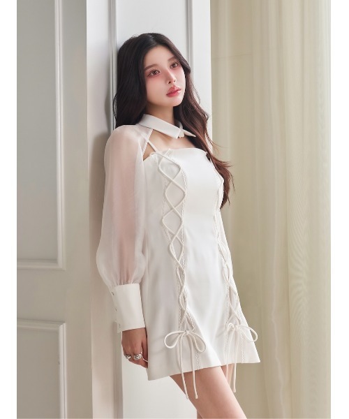 「Darich」 キャミソールワンピース - ピンク レディース_画像5