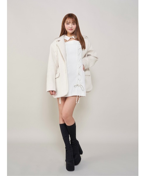 「Darich」 キャミソールワンピース - ピンク レディース_画像7