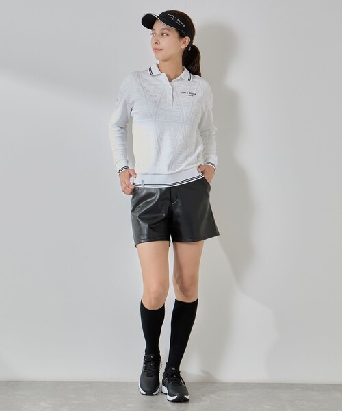 JUN&ROPE'（ジュンアンドロペ） パンツ レザーライクショートパンツ