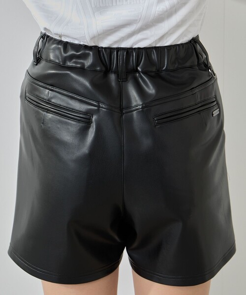 JUN&ROPE'（ジュンアンドロペ） パンツ レザーライクショートパンツ