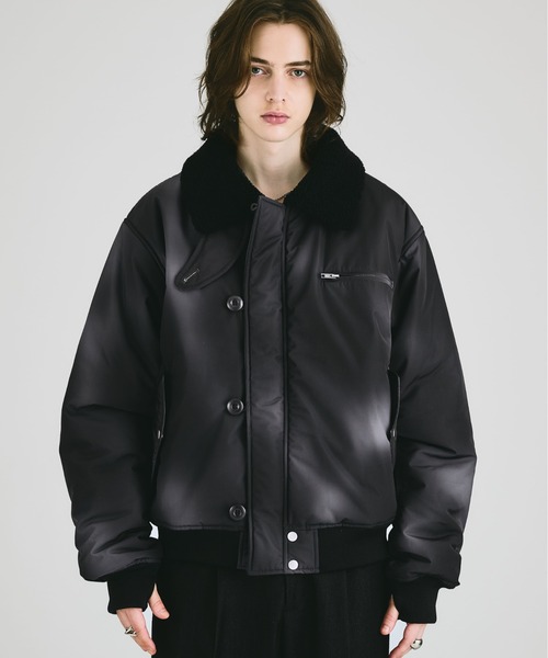 SELLE GLANT（セレグランテ） ma1 ma-1 N-2B CONVERTIBLE BOA BLOUSON