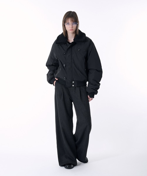 SELLE GLANT（セレグランテ） ma1 ma-1 N-2B CONVERTIBLE BOA BLOUSON