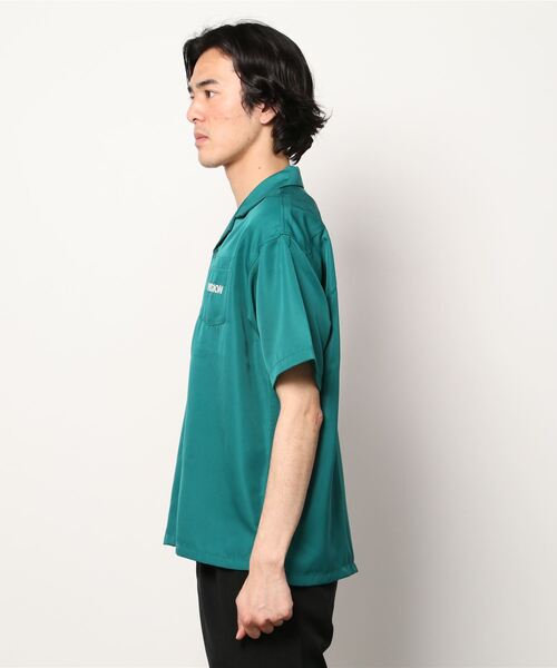 「VISION STREET WEAR」 半袖シャツ L ブラック メンズ_画像2