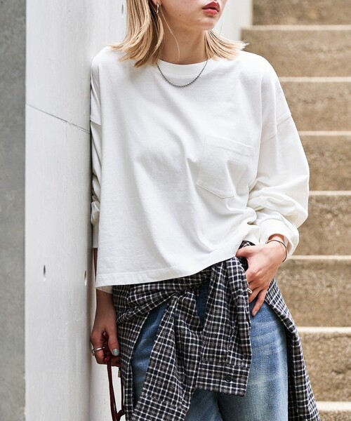 FREAK'S STORE（フリークスストア） 長袖カットソー フリ- オフ