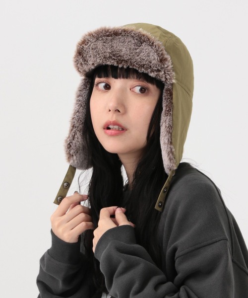 GLOBAL WORK（グローバルワーク） キャップ 帽子 フライトキャップ