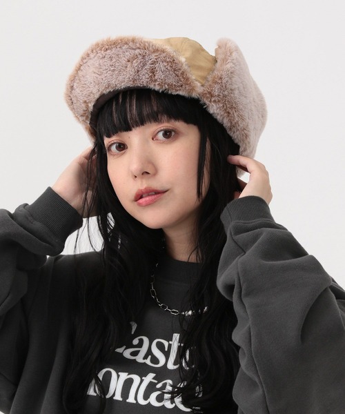 GLOBAL WORK（グローバルワーク） キャップ 帽子 フライトキャップ