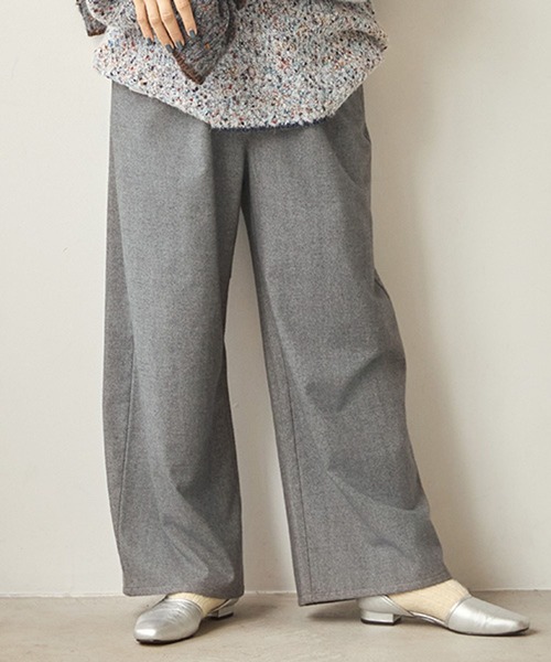 studio CLIP（スタディオクリップ） パンツ ツイードライクストレート