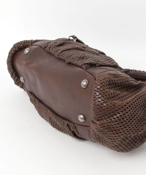 miu miu（ミュウミュウ） ハンドバッグ - ブラウン レディース