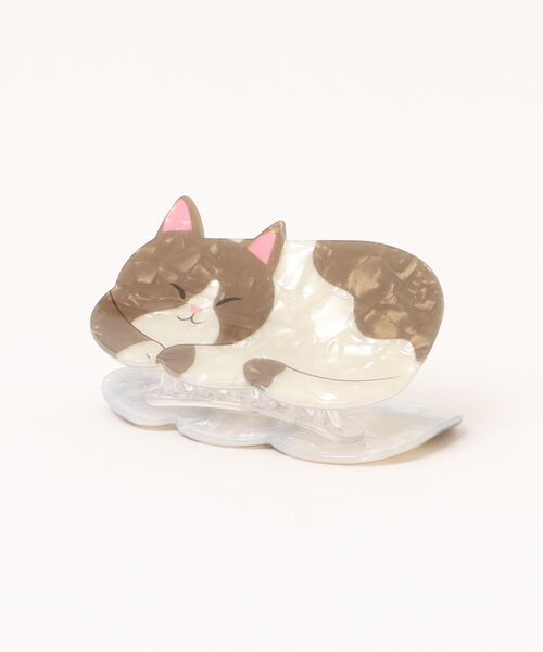 nico nico ヘアクリップ 「 nico nico / ニコニコ 」猫モチーフ