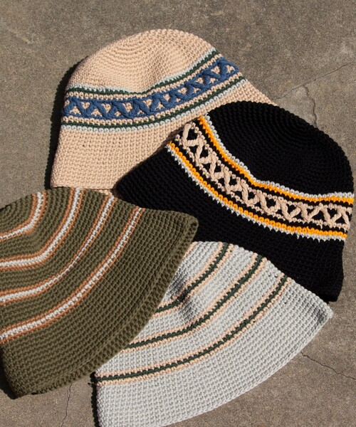 「Mighty Shine」 ニットキャップ FREE ベージュ系その他 メンズ_画像2