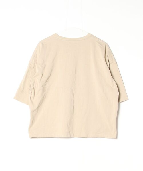 「REAC」 半袖Tシャツ 2 ベージュ レディース_画像2