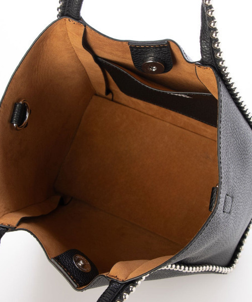 「cache cache」 2WAYバッグ FREE シルバー レディース_画像4