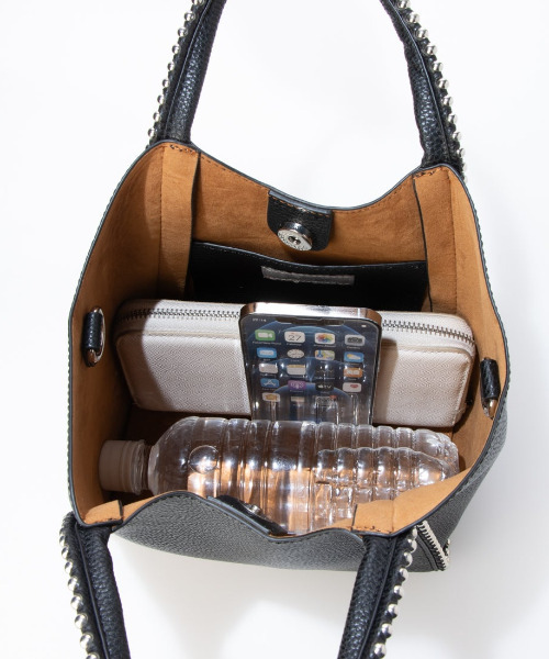 「cache cache」 2WAYバッグ FREE シルバー レディース_画像7