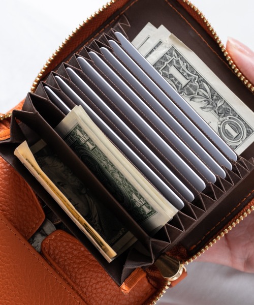 「MURA」 財布 FREE オレンジ レディース_画像3