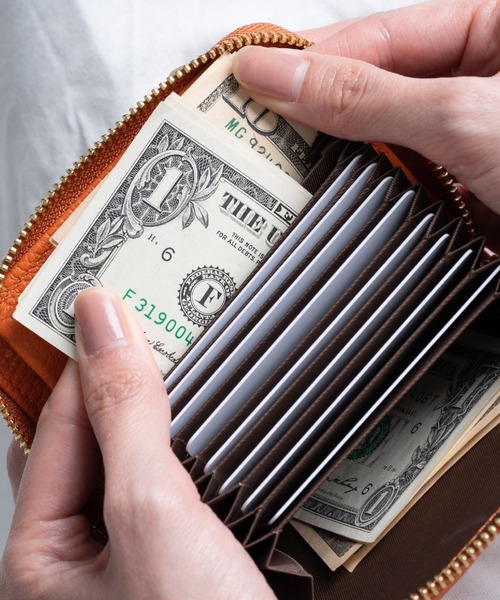 「MURA」 財布 FREE オレンジ レディース_画像7