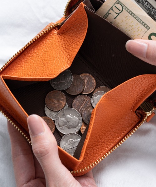 「MURA」 財布 FREE オレンジ レディース_画像9