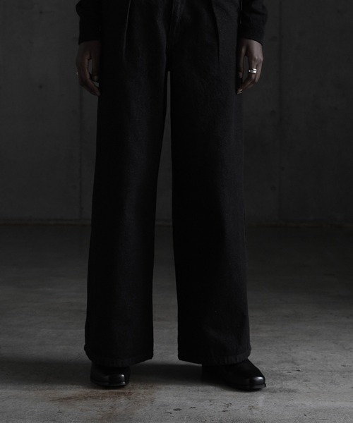 「CALLNE」 レザーシューズ 40 ブラック メンズ_画像8