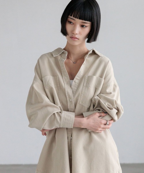 ブラウス シャツ アソートデニムＢＩＧシャツ　606472 レディース | LOWRYS FARM | 15