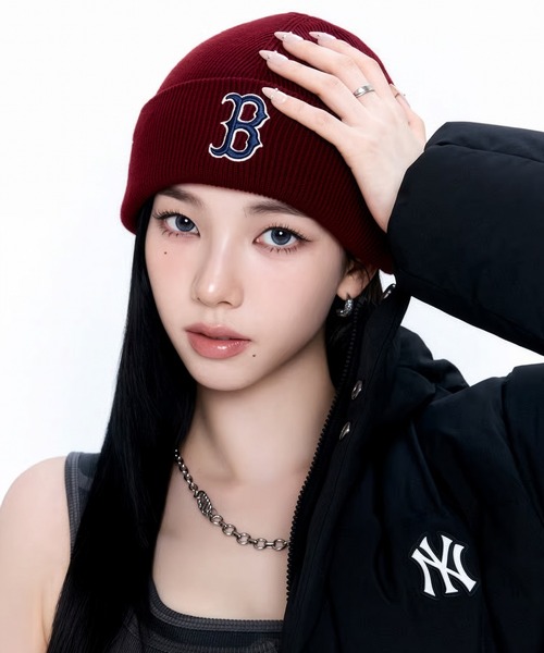 MLB Korea ニット帽 ニットキャップ 「MLB KOREA/エムエルビーコリア